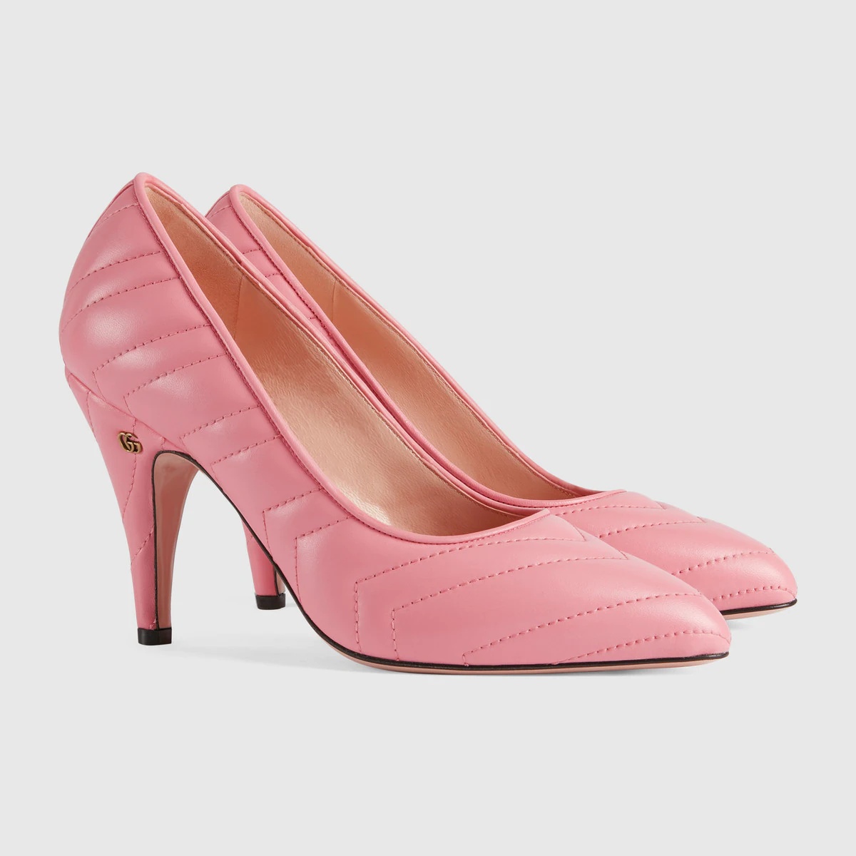 Womens matelassé pump - 2