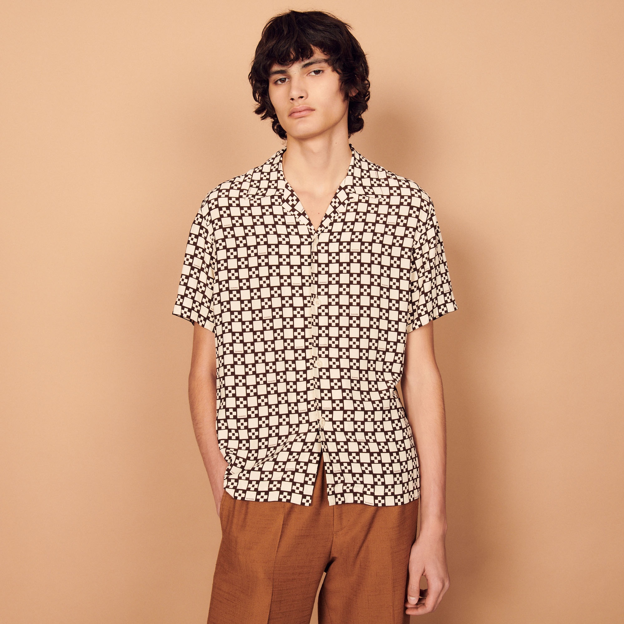 Printed flowing shirt - 2