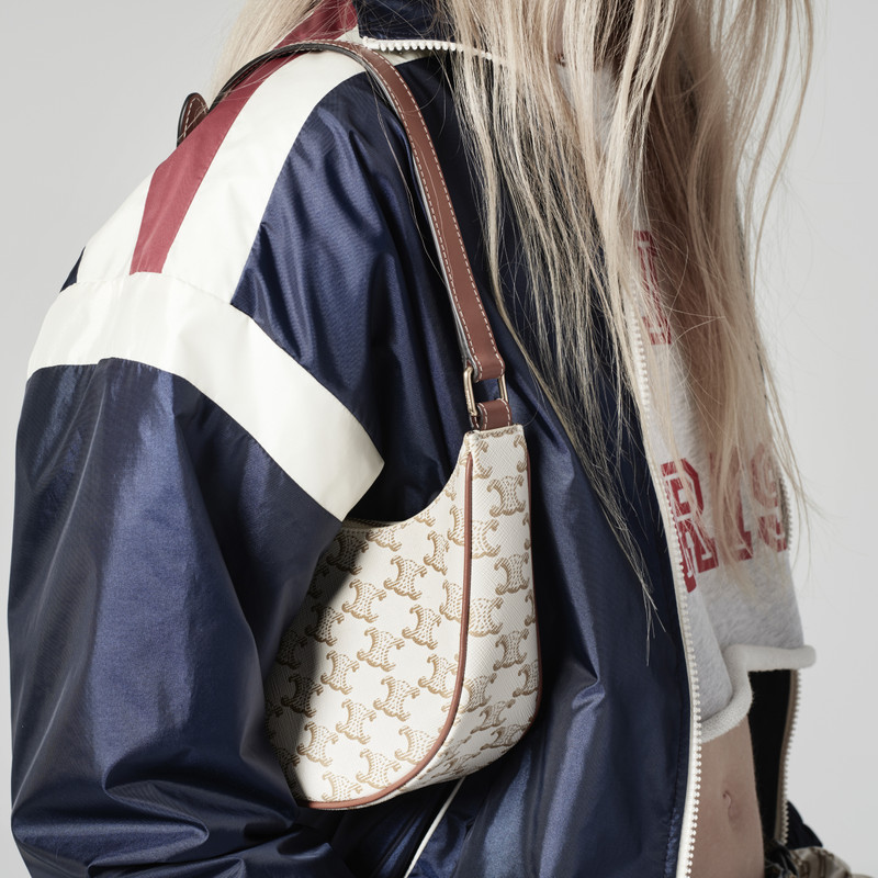 Ava Bag in Triomphe Canvas and calfskin 6