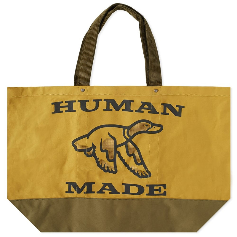 Human Made Large Twill Tote 1