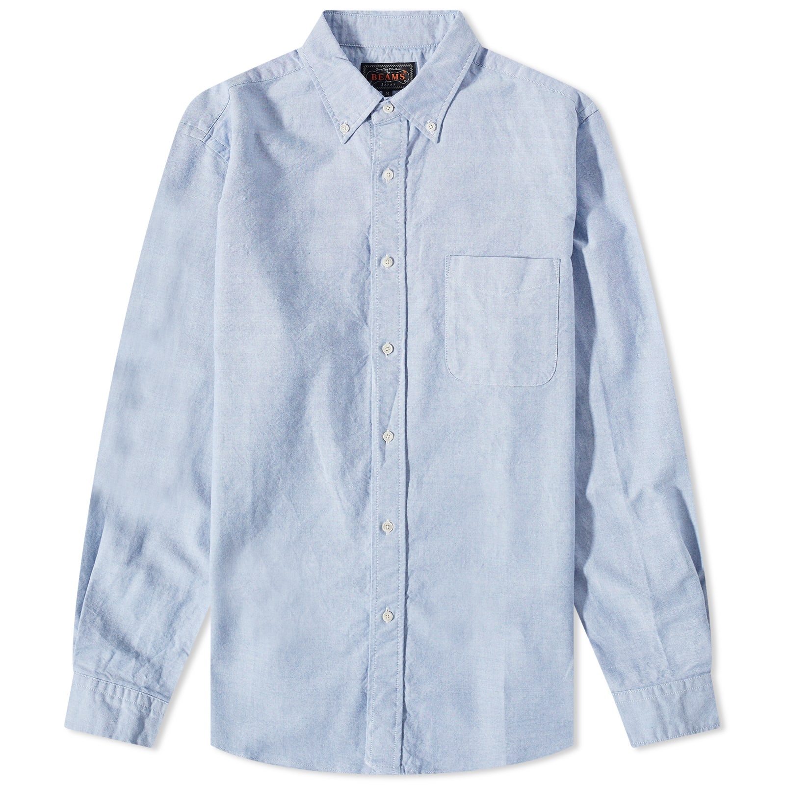 Beams Plus Button Down Oxford Shirt - 1