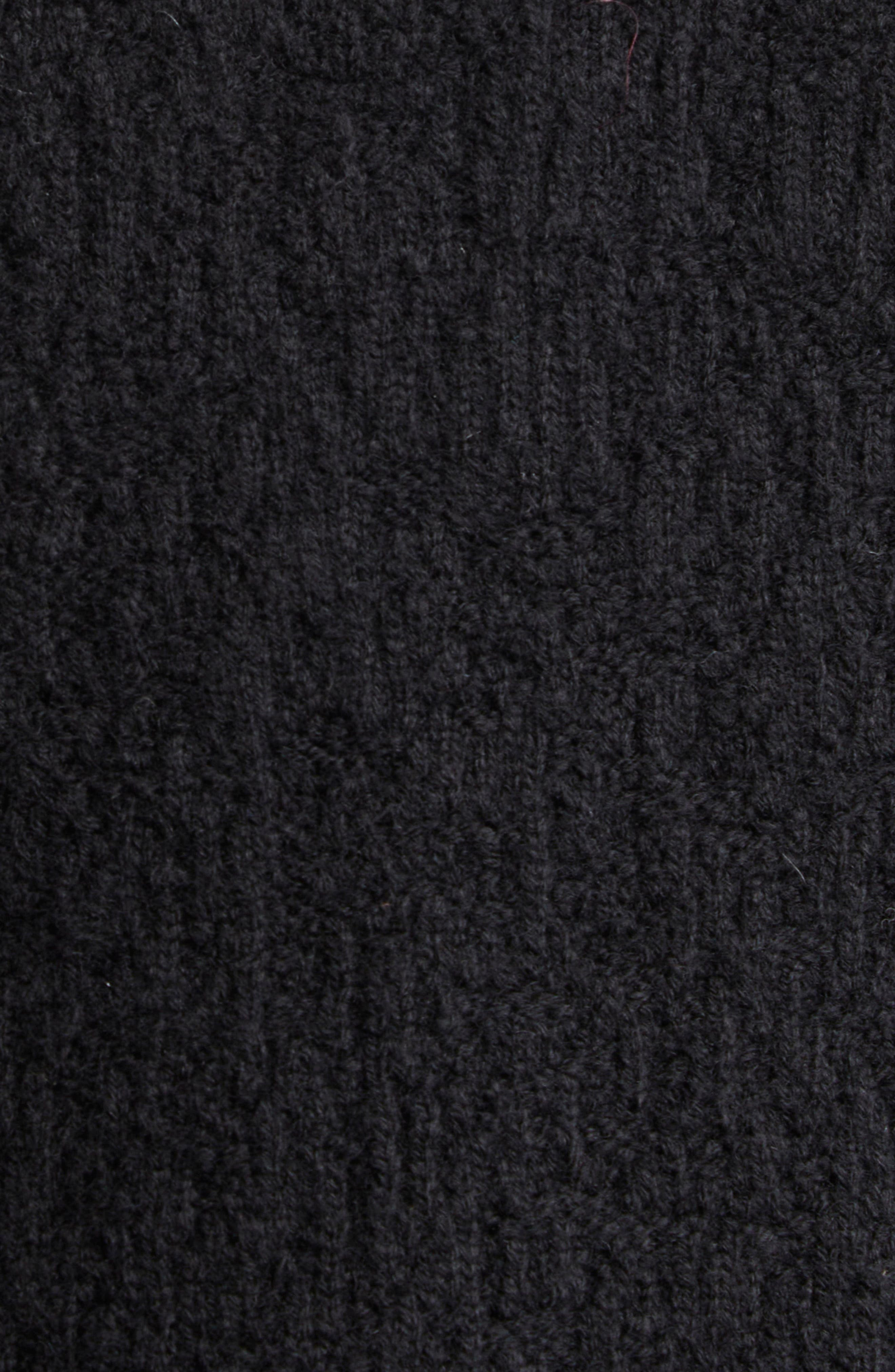 Rabanne Wool Blend Cardigan in Black at Nordstrom - 7
