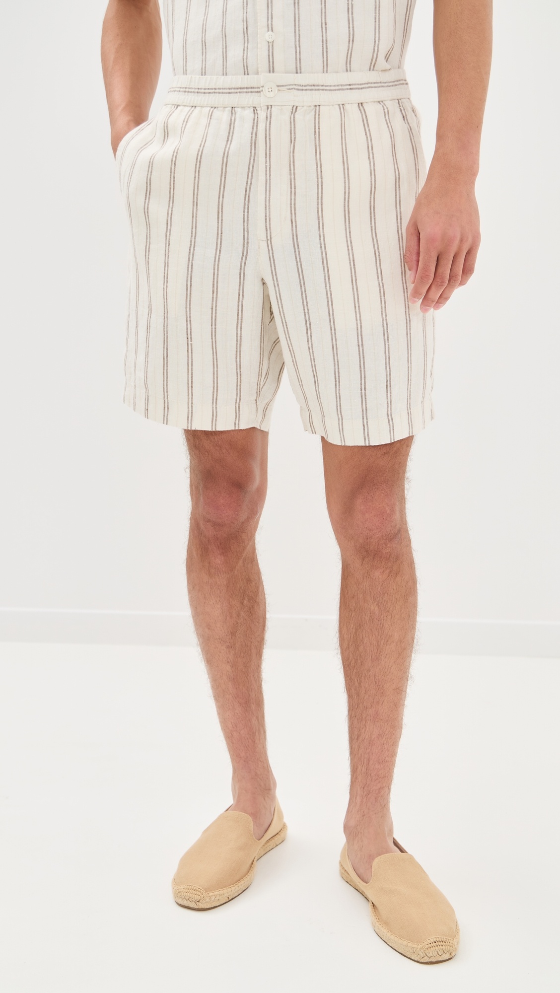 Mesa Stripe Beach Shorts 7.75" - 6