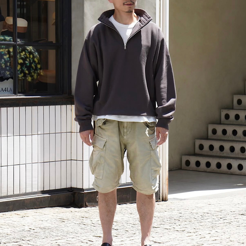 Zipper High Neck Pullover - KS25FCS03 - 11