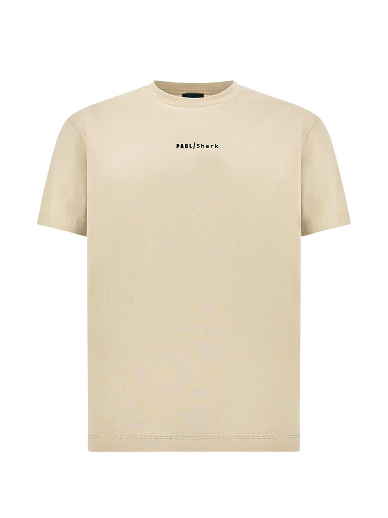 logo-print jersey T-shirt 1