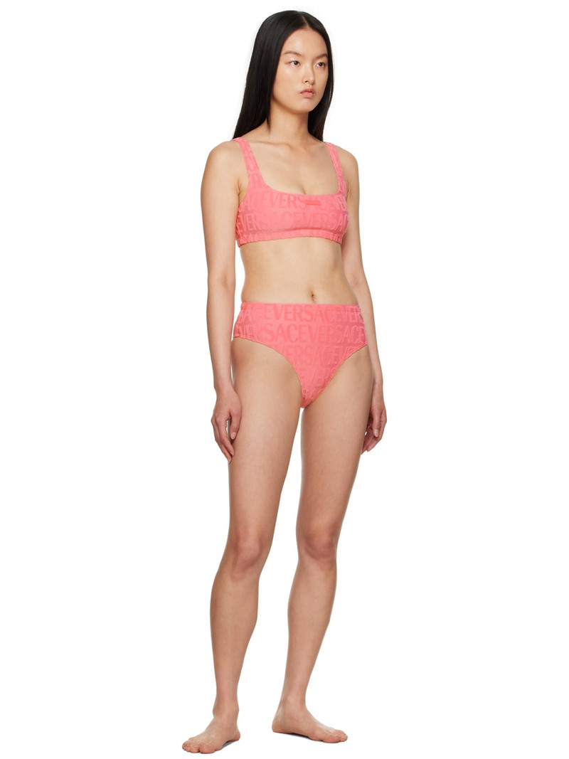 VERSACE Pink Dua Lipa Edition Bikini Bottom outlook