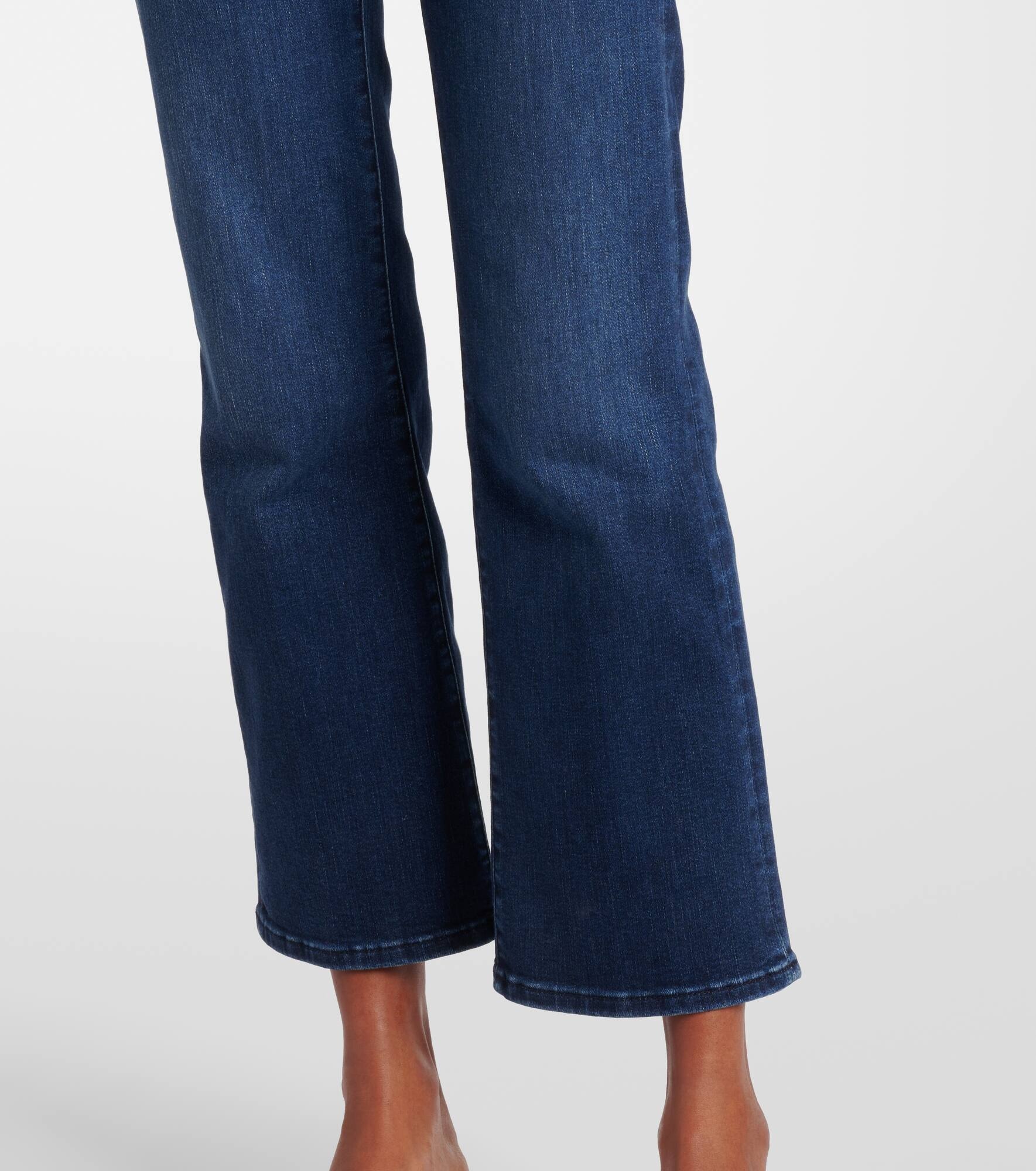 Reboot Crop high-rise bootcut jeans - 6