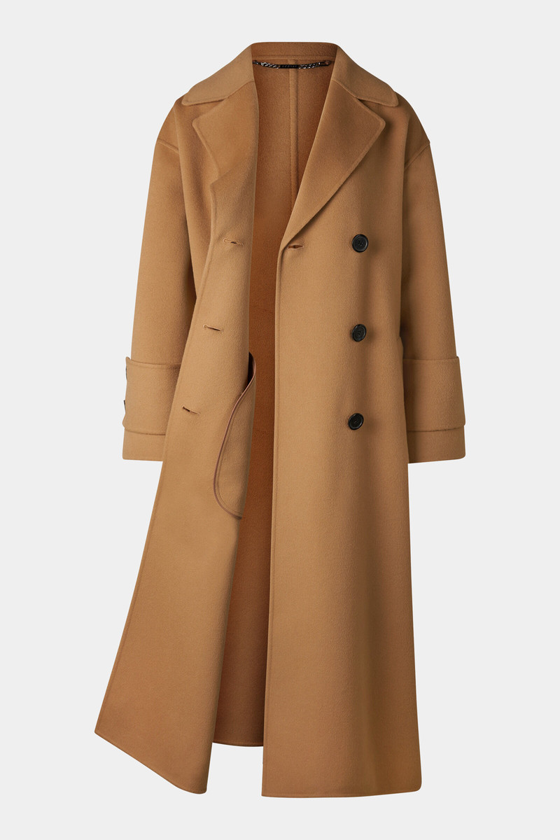 Terese Reversible Coat in Camel 2