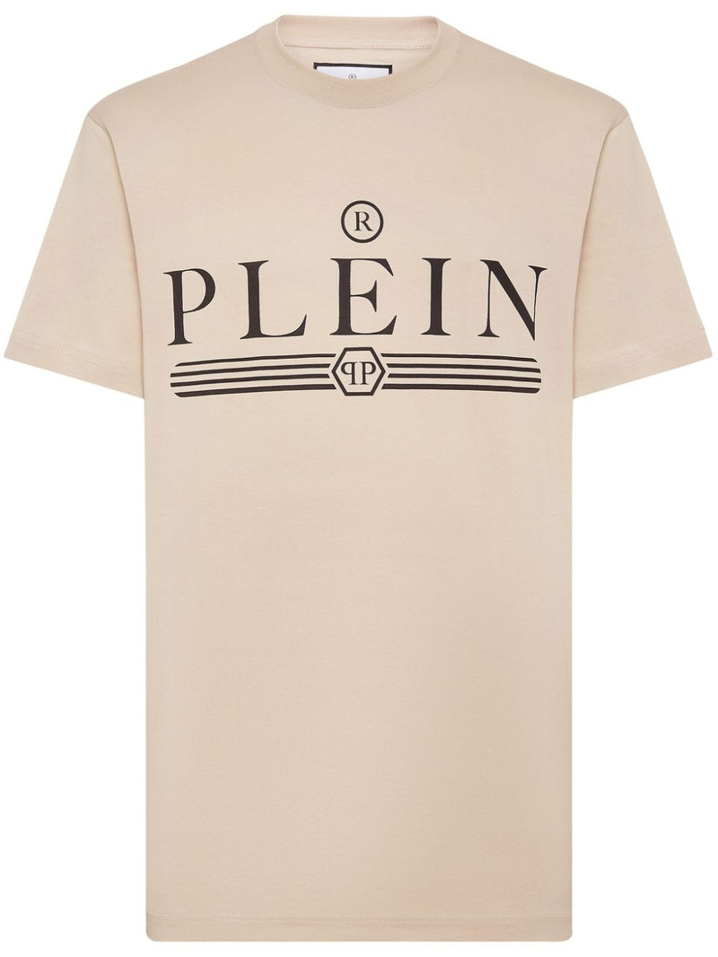 logo-print cotton T-shirt 1