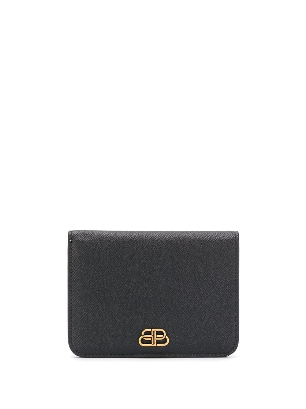 BB logo plaque wallet - 1