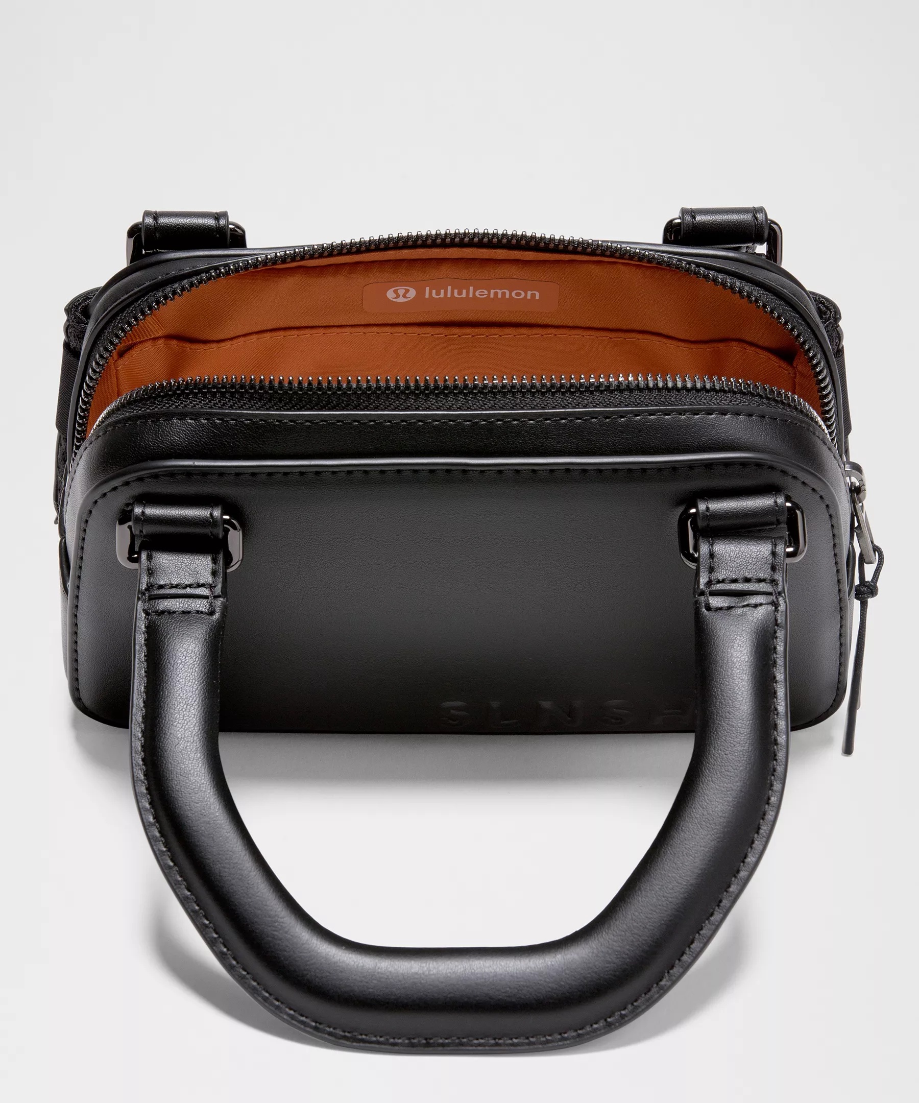 Leather Alternative Top-Handle Mini Belt Bag *SLNSH Collection - 5