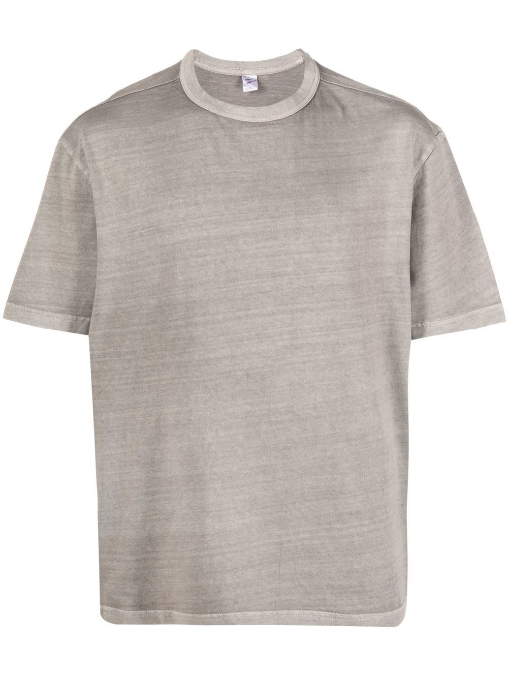 mélange-effect cotton T-Shirt - 1