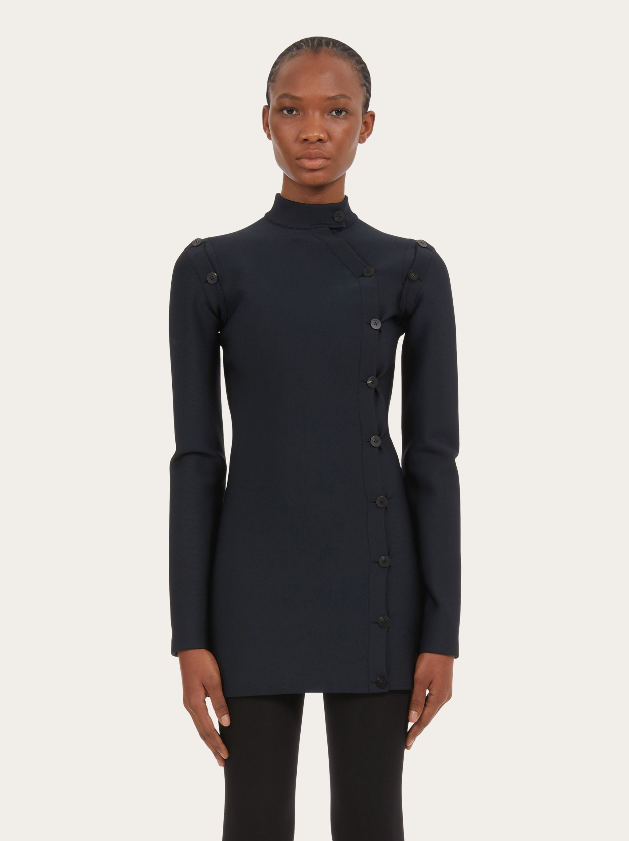 Short knitted dress - 2