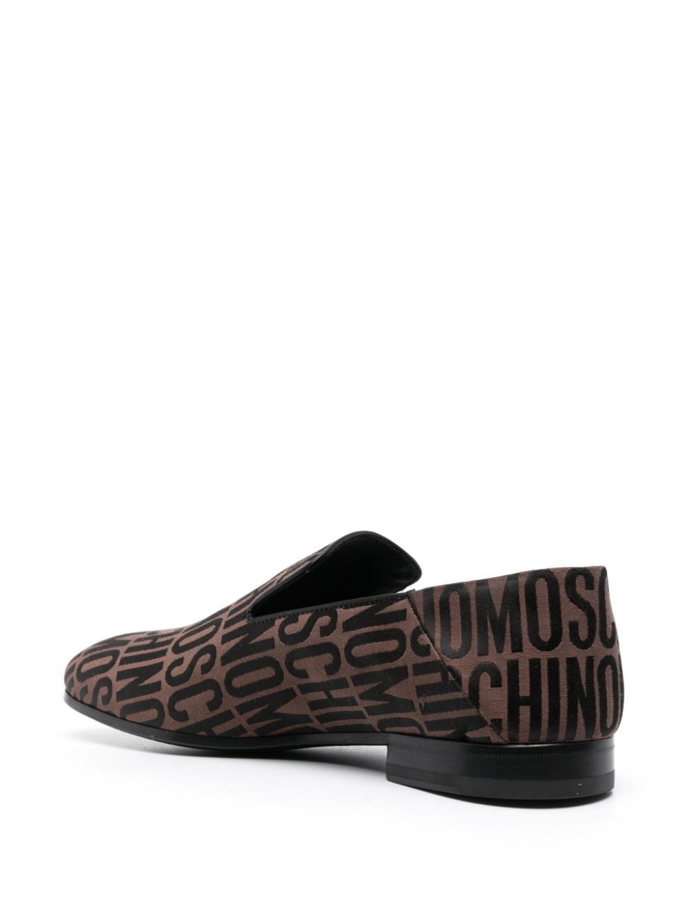 all-over logo-print loafers - 3