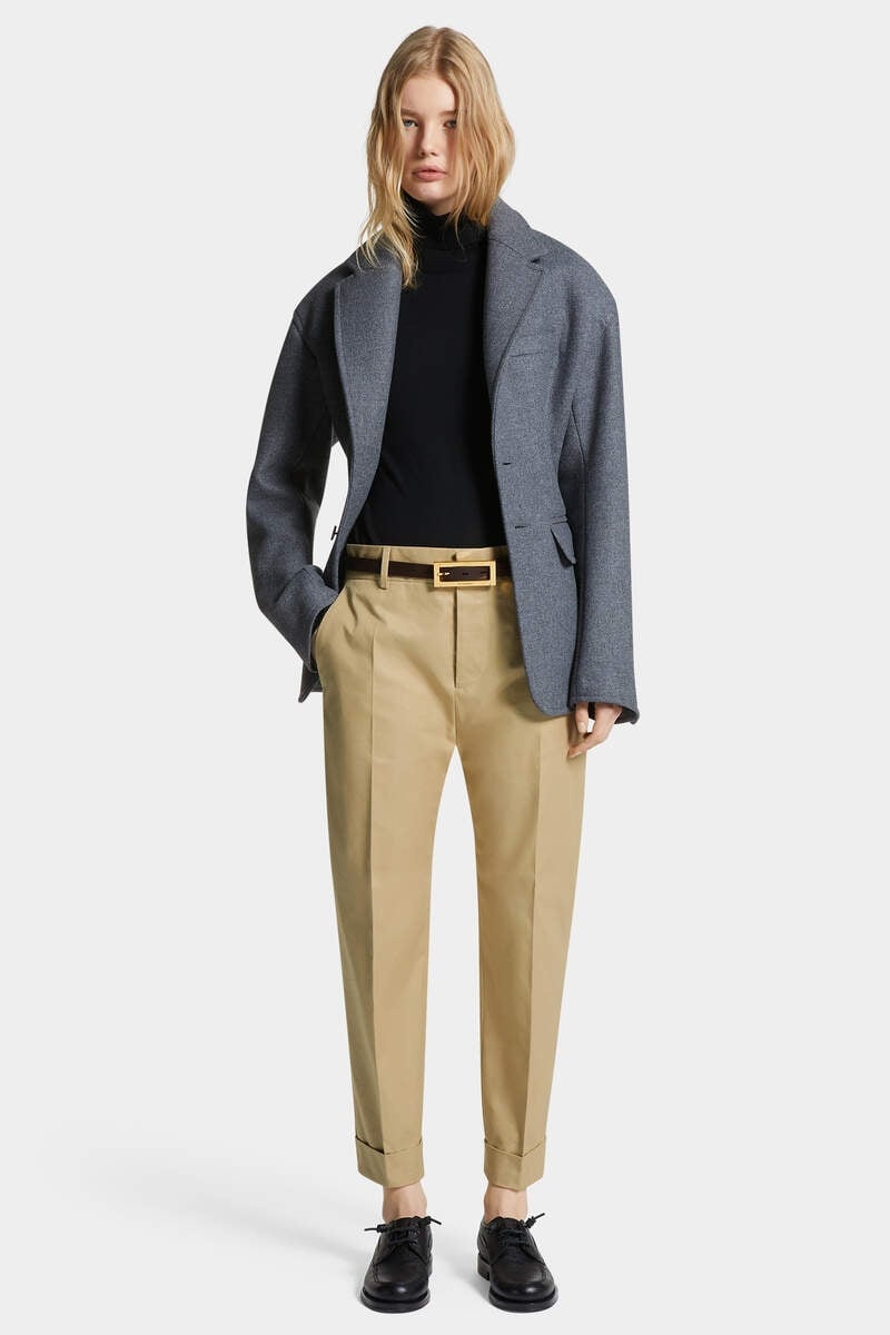 MAN SLIM COTTON PANT - 3