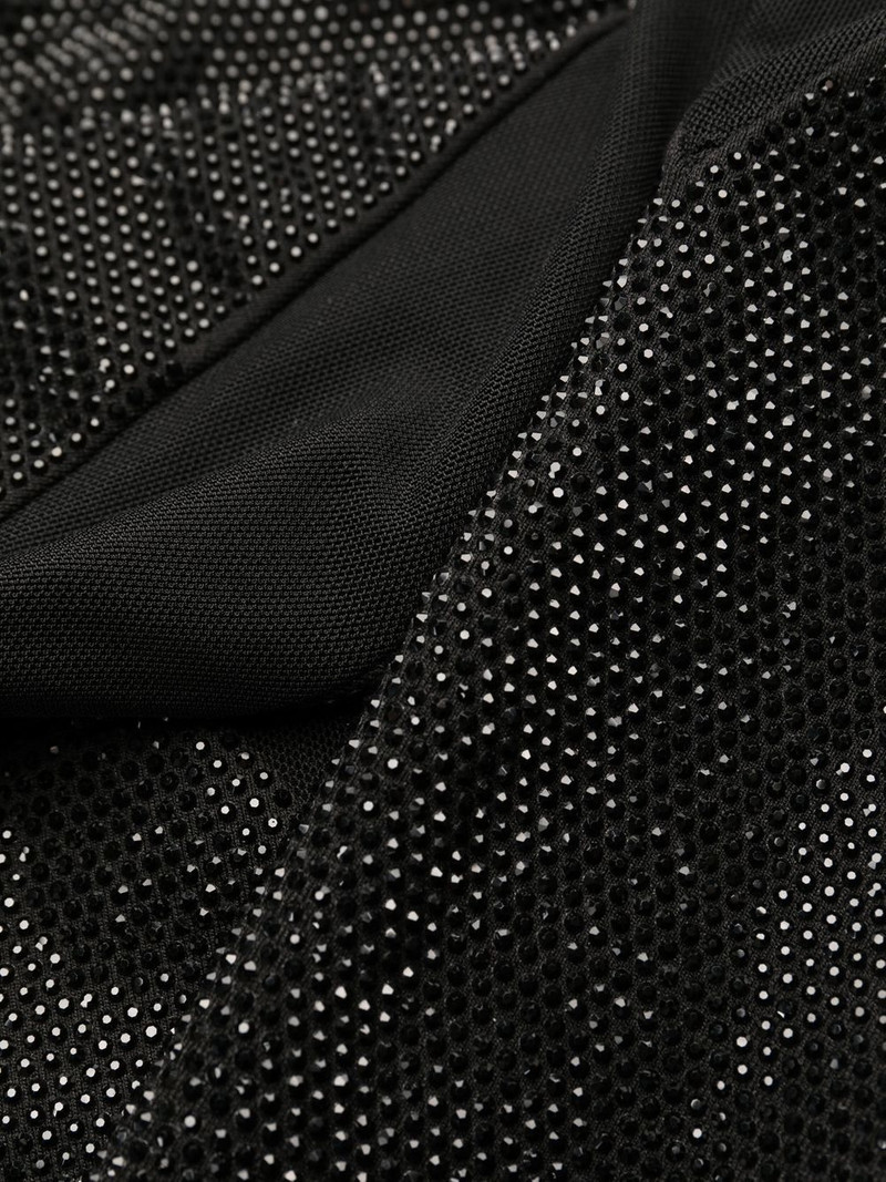 crystal-embellished panelled dress 5