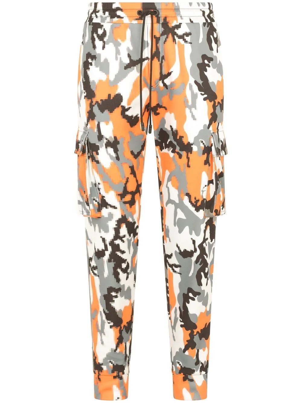 camouflage-print track trousers - 1