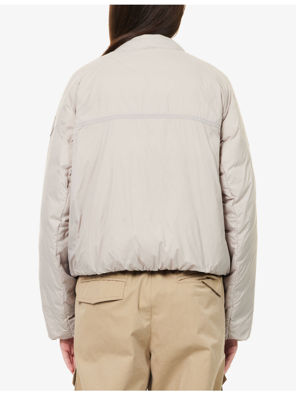 Elba Cropped Shell-Down Jacket - 4