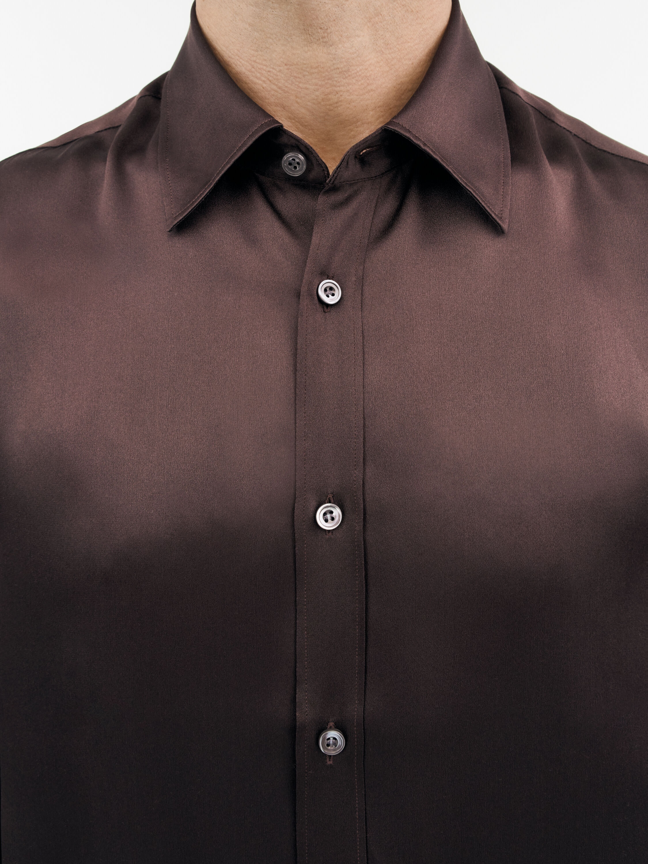 Lowan Regular-Fit Silk Shirt - 5