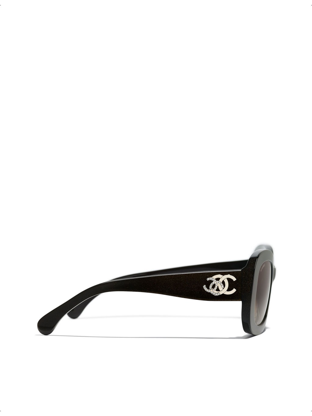 CH5468B rectangle-frame acetate sunglasses - 3