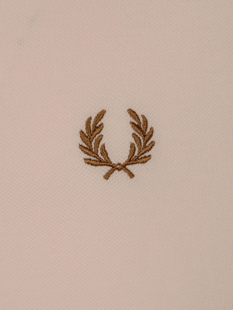 x Fred Perry slogan-print polo shirt 3