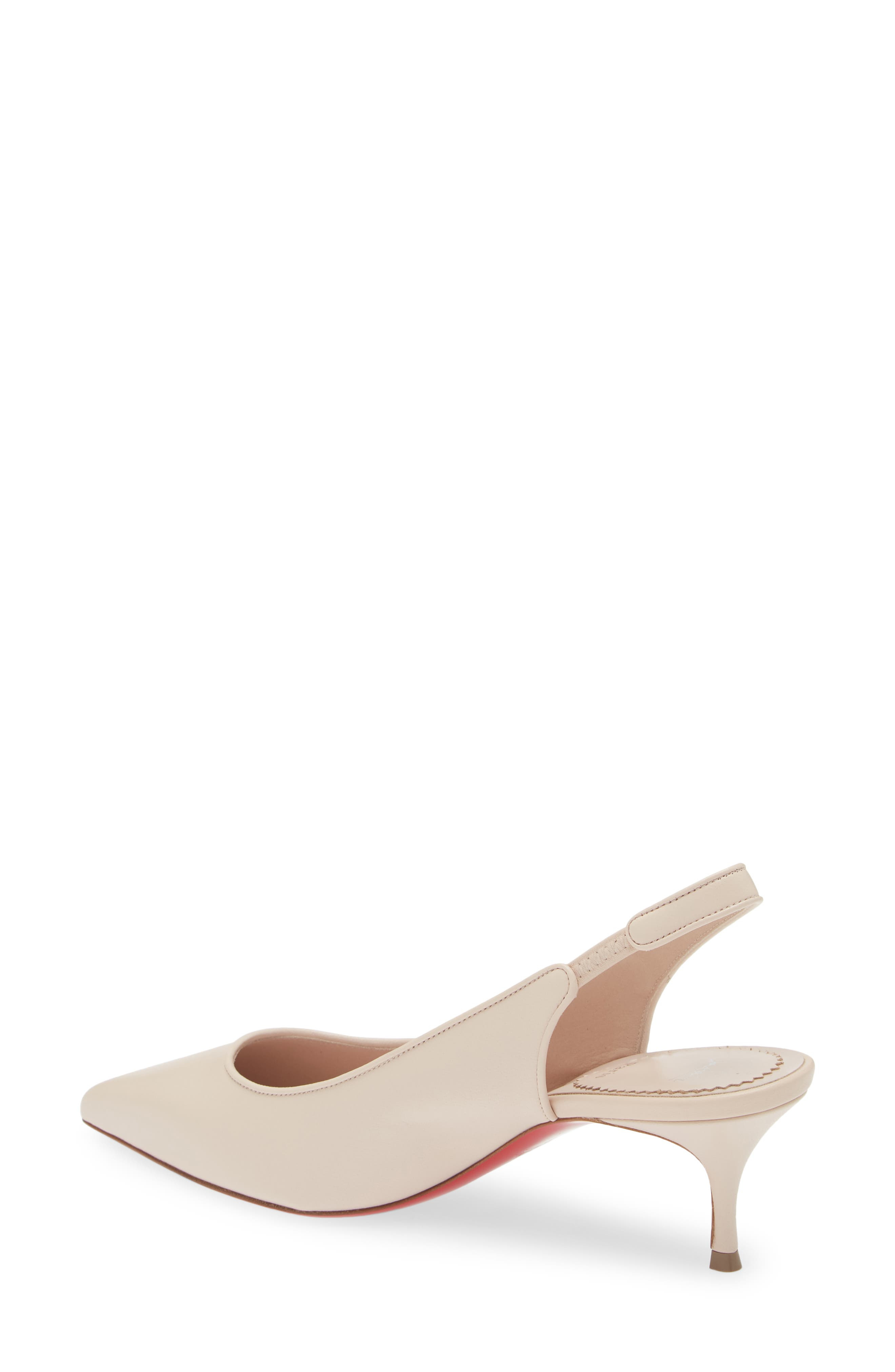 Christian Louboutin Sporty Kate Slingback Pump in Leche/lin Leche at Nordstrom - 2