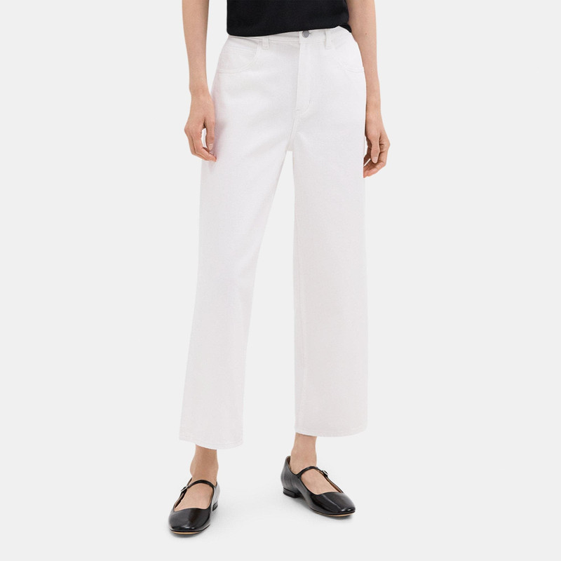 Theory Relaxed Straight Jean in Denim outlook