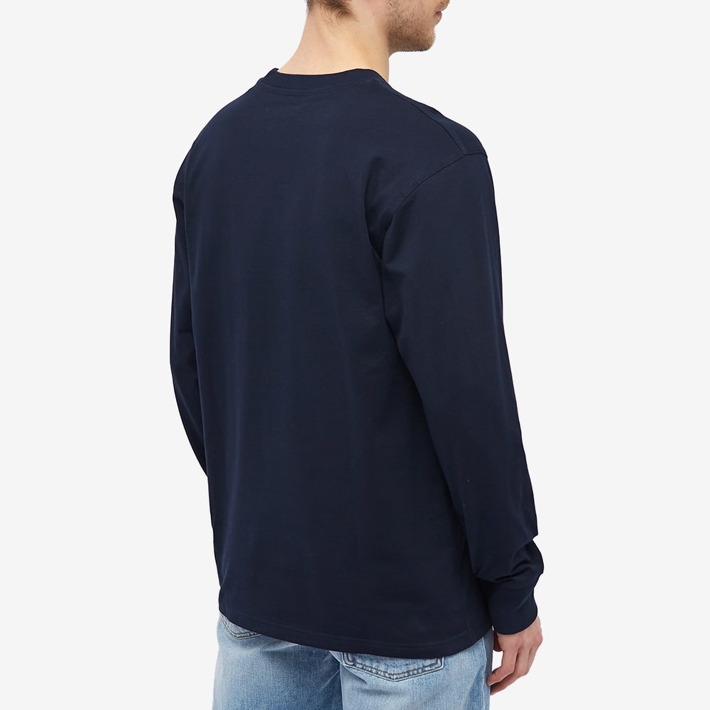 Carhartt WIP Long Sleeve American Script Tee - 4