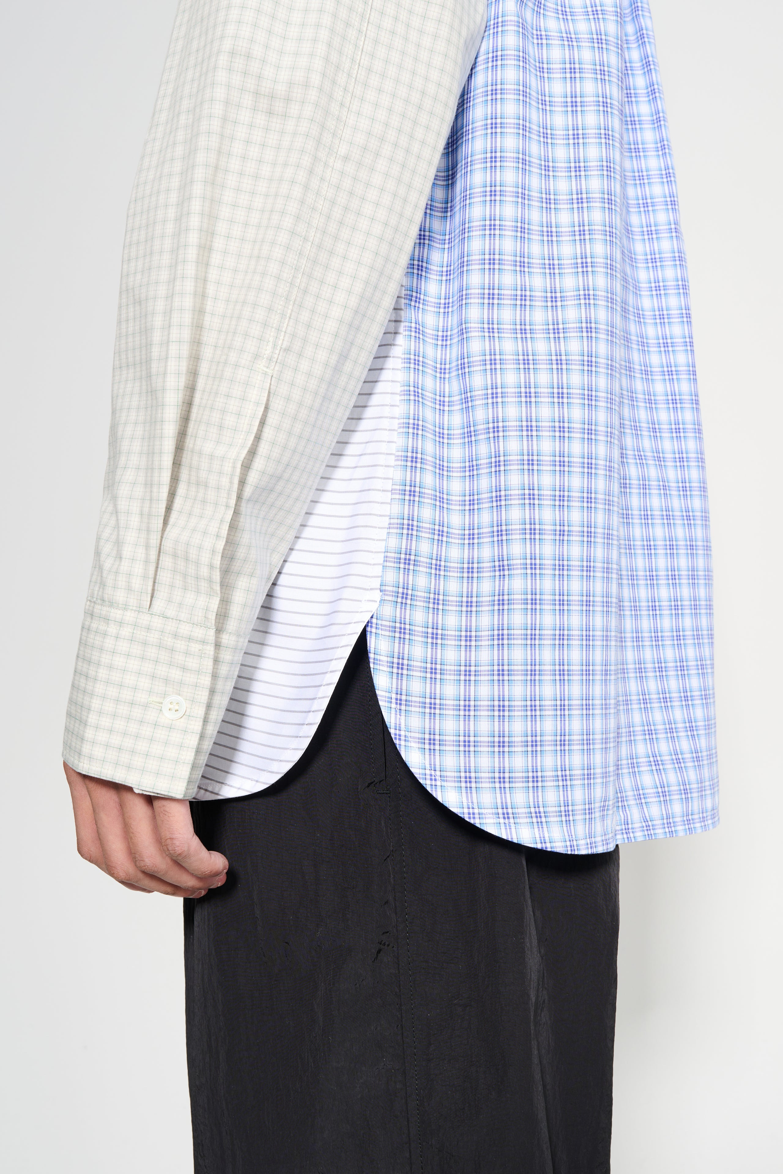 JW ANDERSON PATCHWORK SHIRT BLUE / MULTI - 8