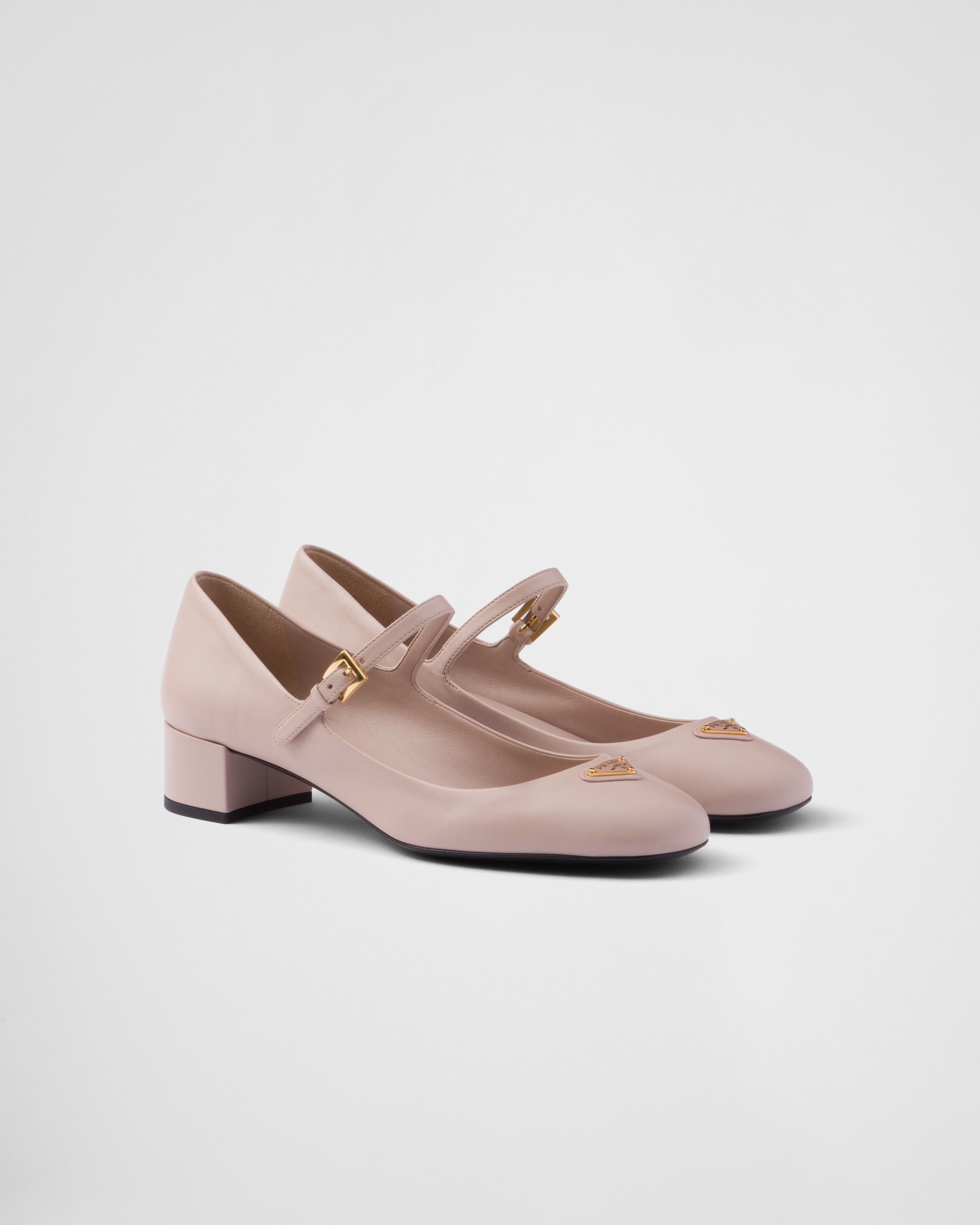 Nappa leather Mary Jane pumps - 1