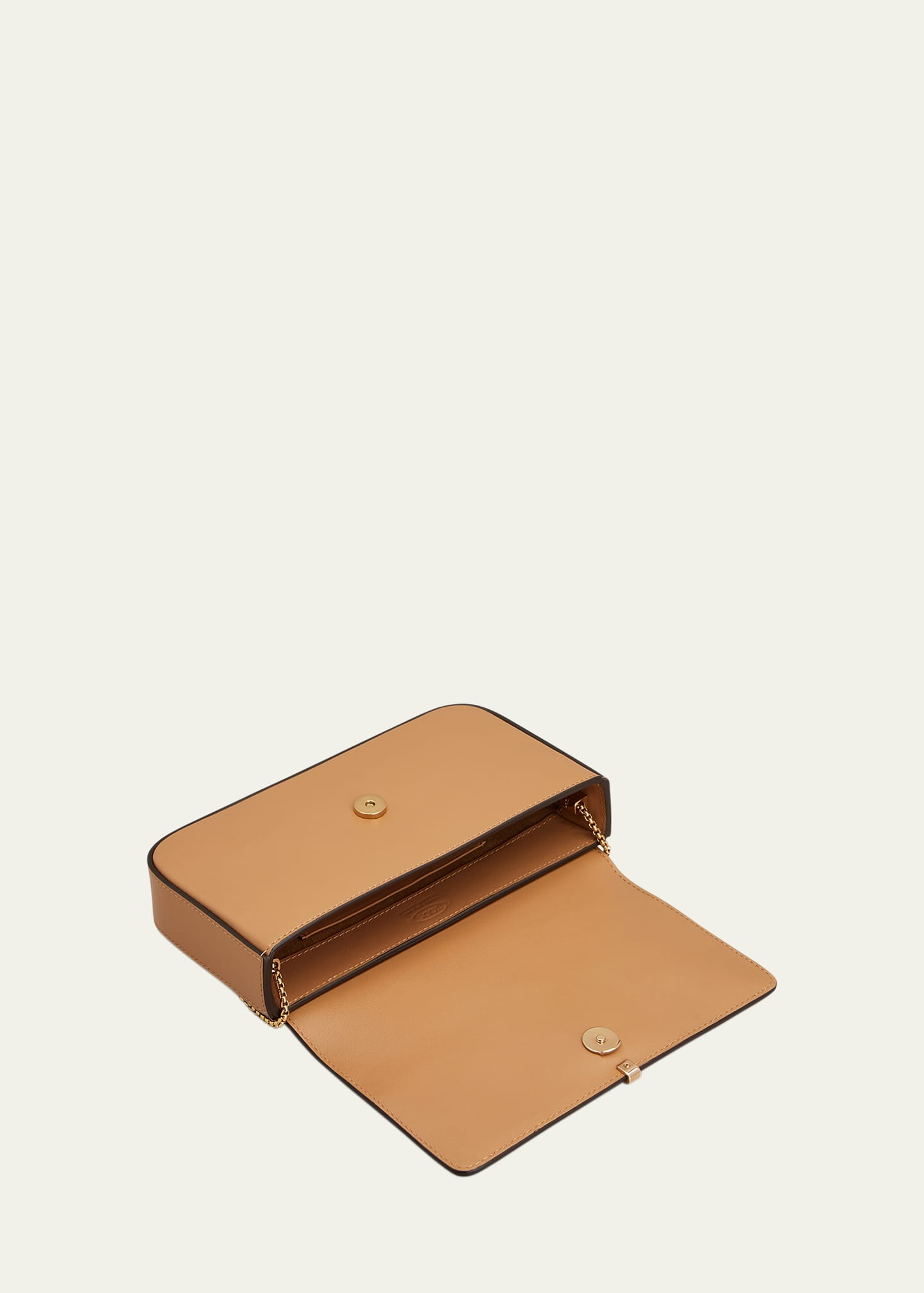 Mini Metal Bar Leather Shoulder Bag - 3