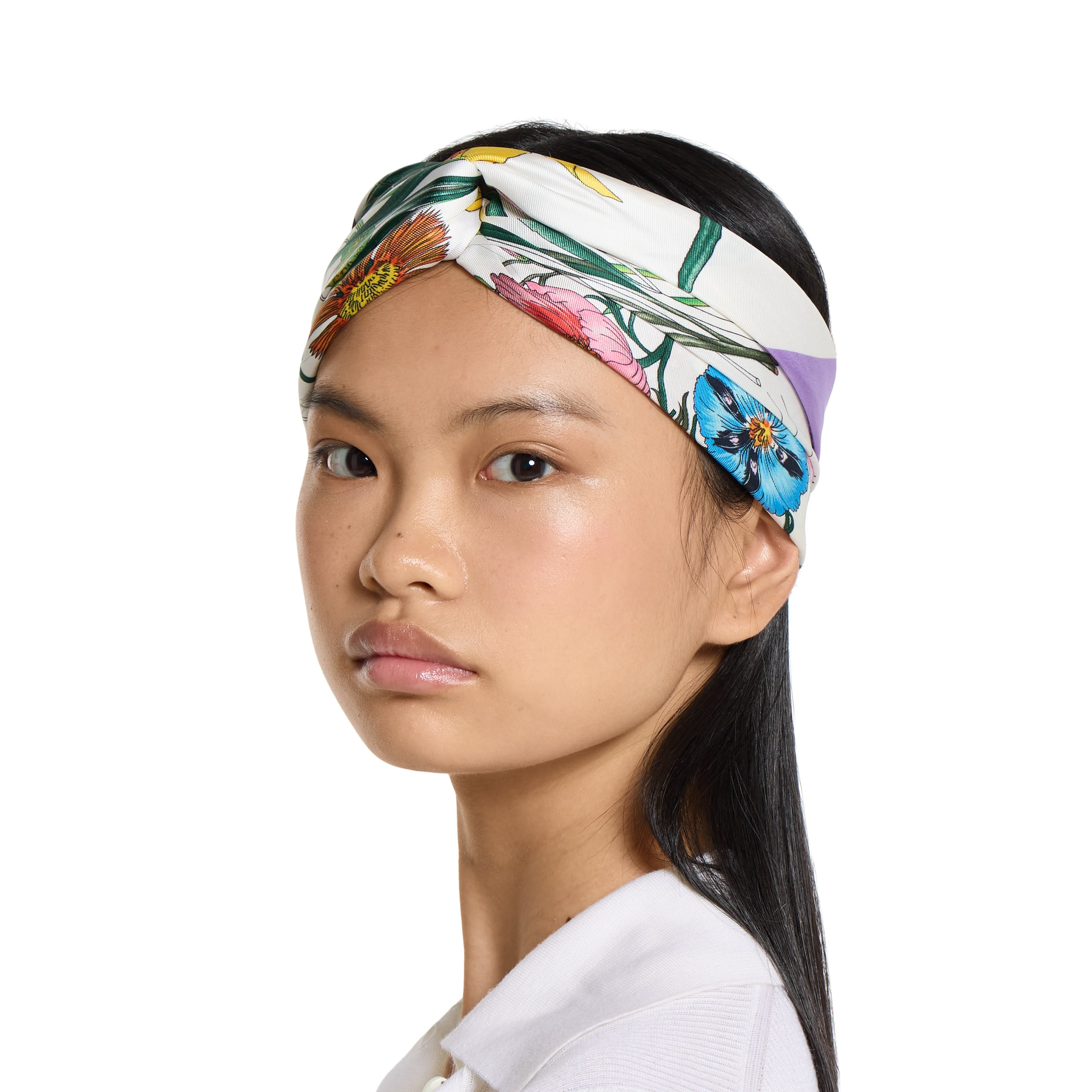 Printed silk carré - 3
