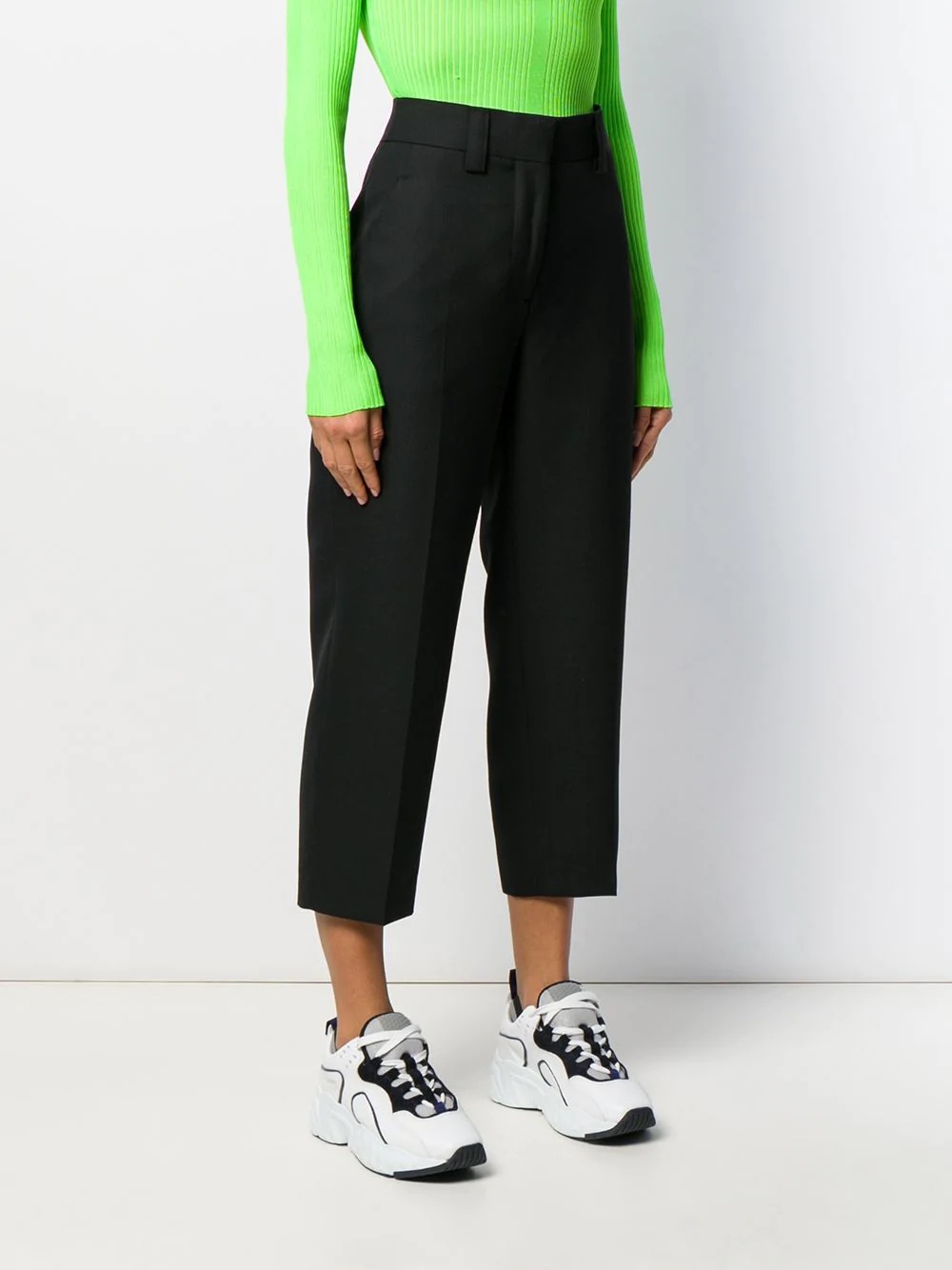 cropped tailored trousers - 3