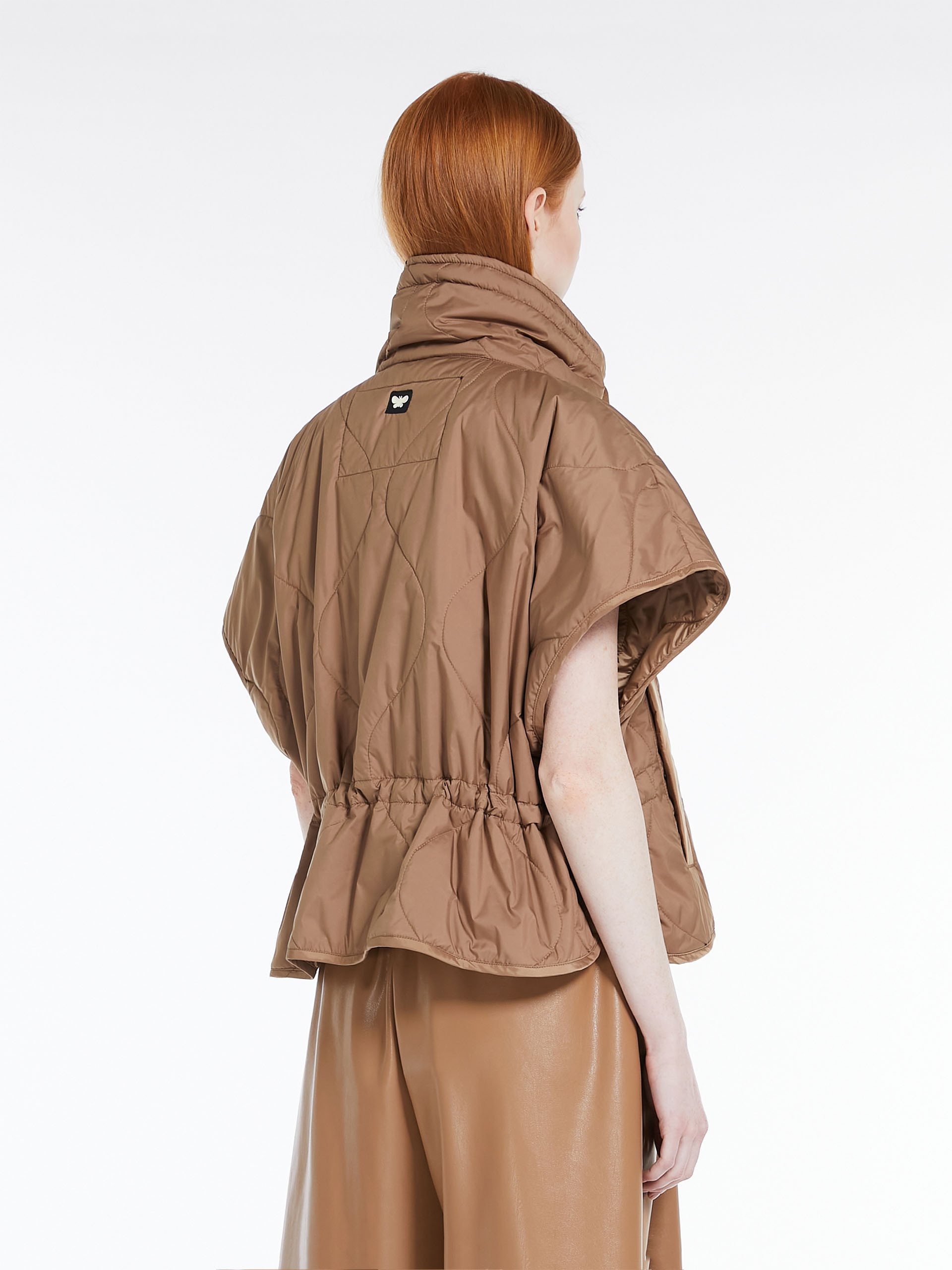 ADELCHI Cape in showerproof fabric - 4
