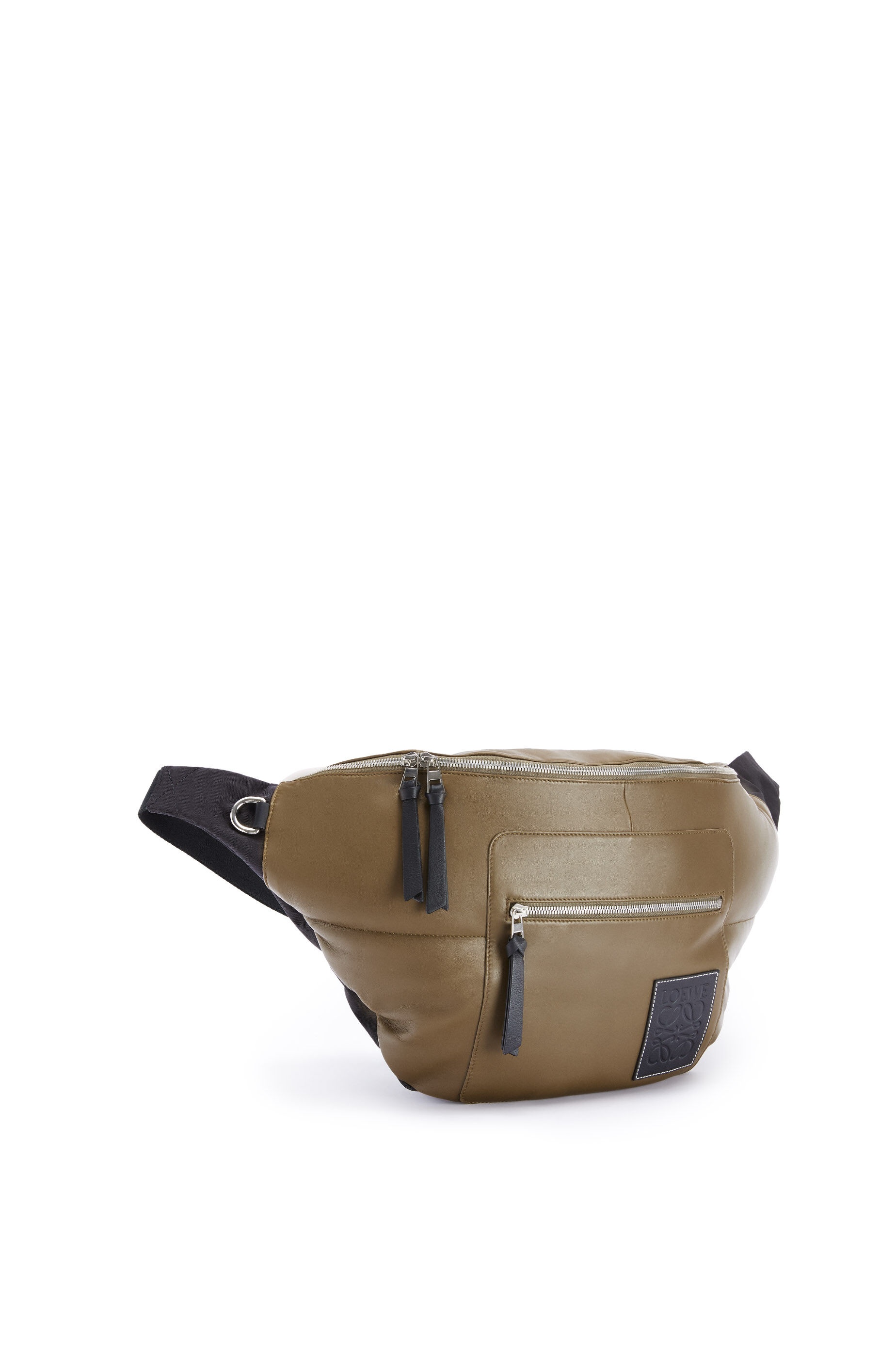 XL Puffy Bumbag in nappa lambskin - 2