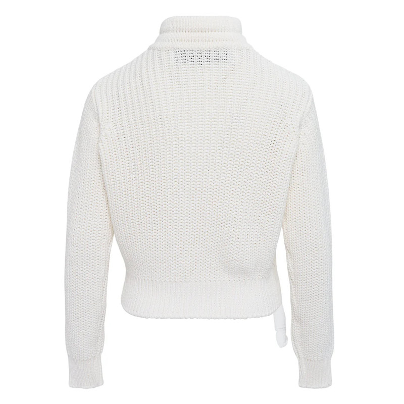 OPEN YY Applique Knit Zipup Jacket outlook