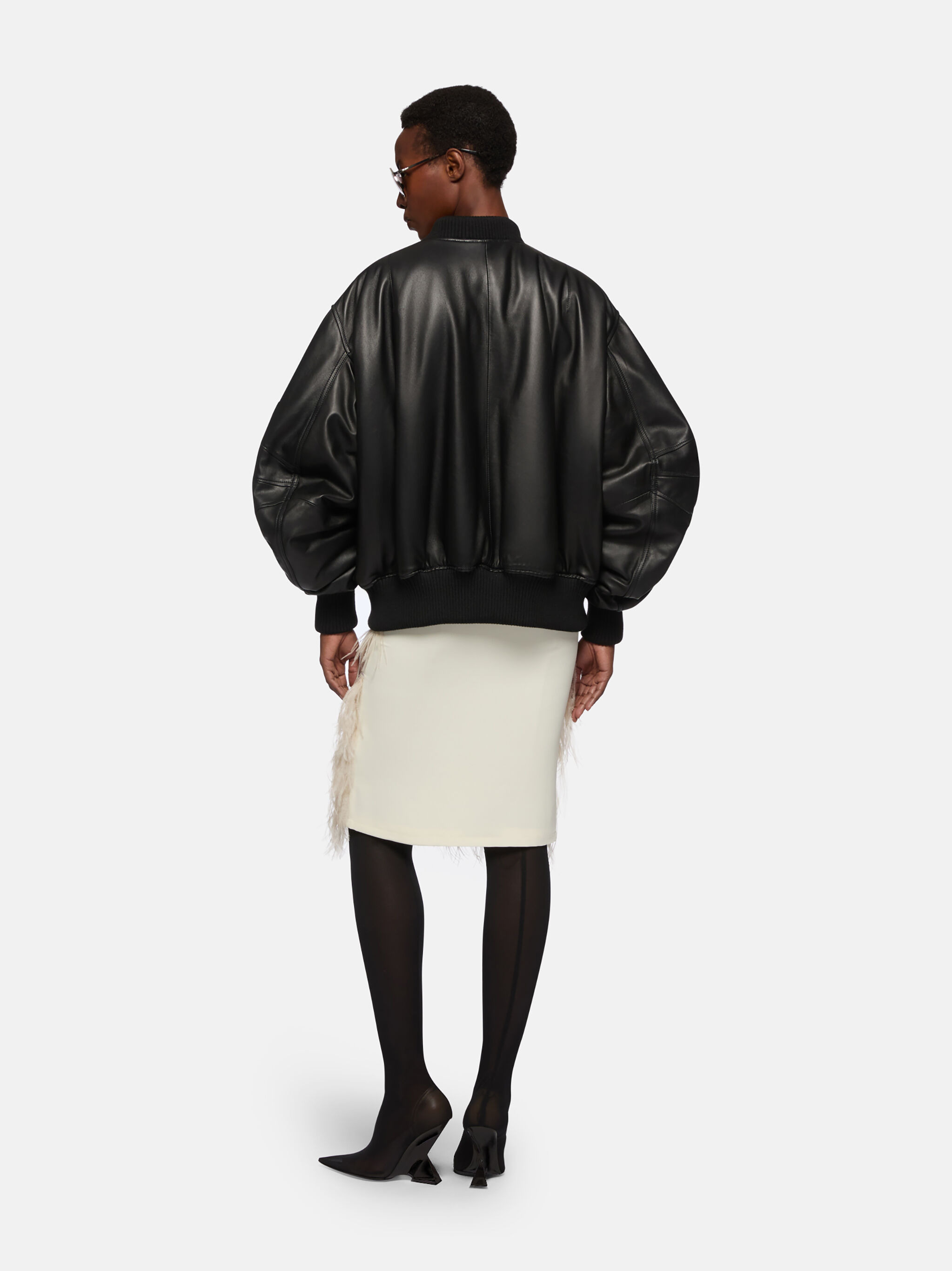 ''ANJA'' BLACK BOMBER - 3