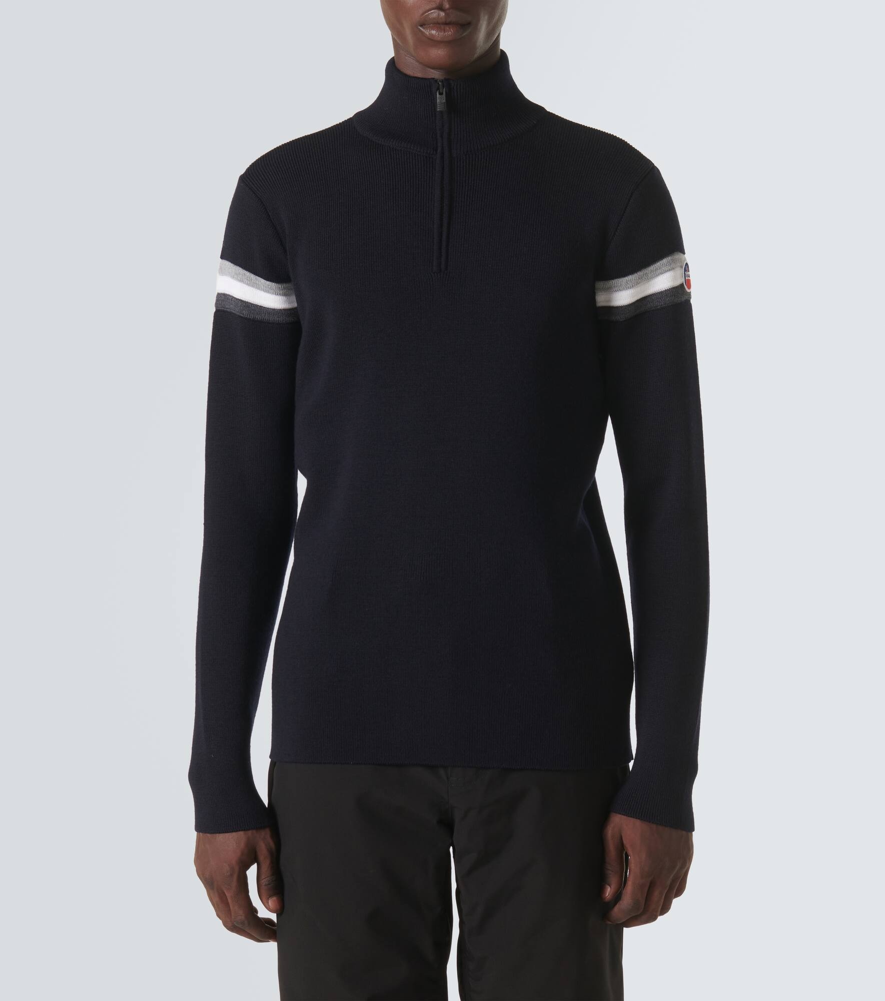 Wengen IV wool half-zip sweater - 3
