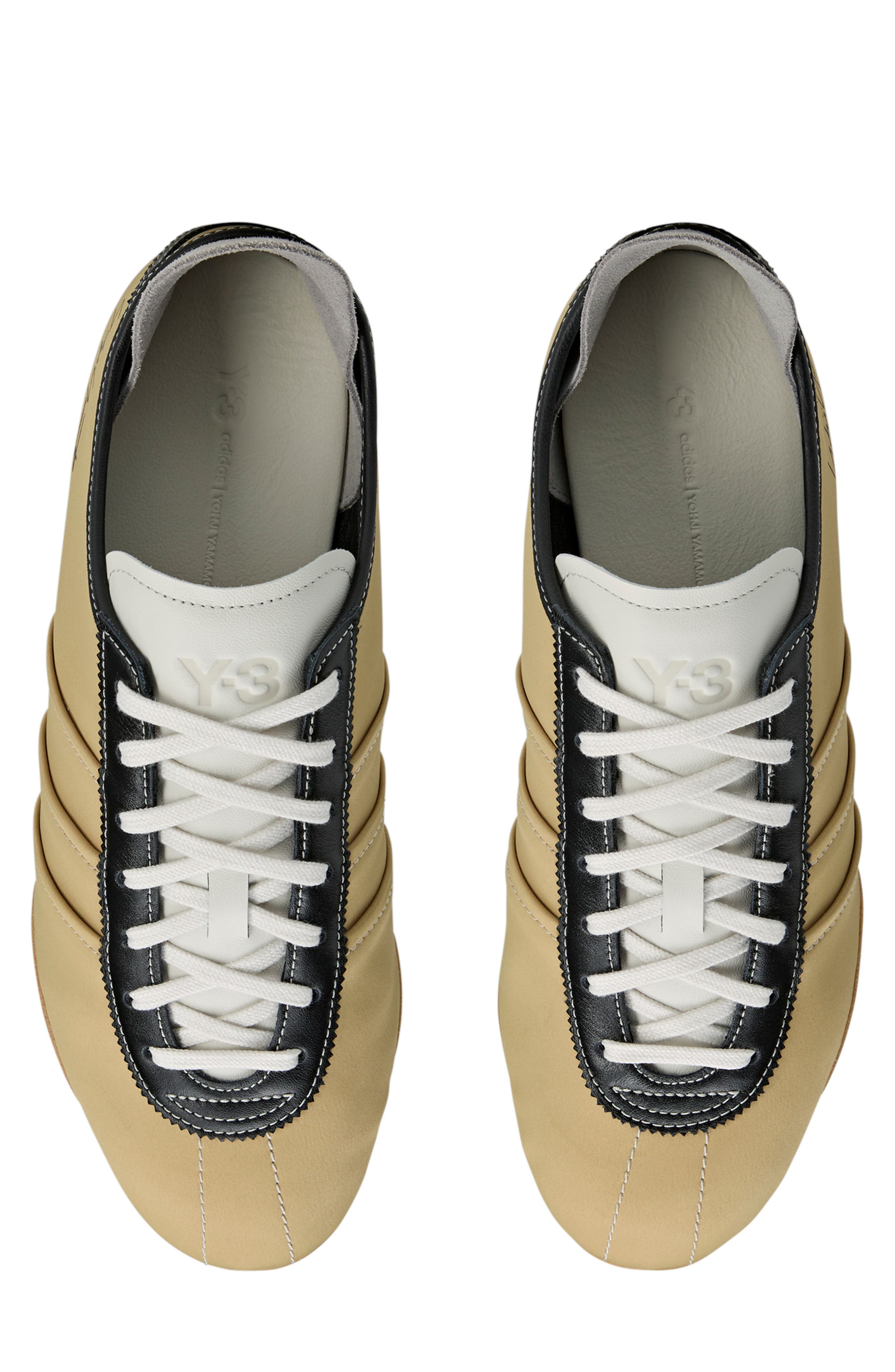 Y-3 Tokyo Sneaker in Golden Beige/black/orbit Grey at Nordstrom - 3