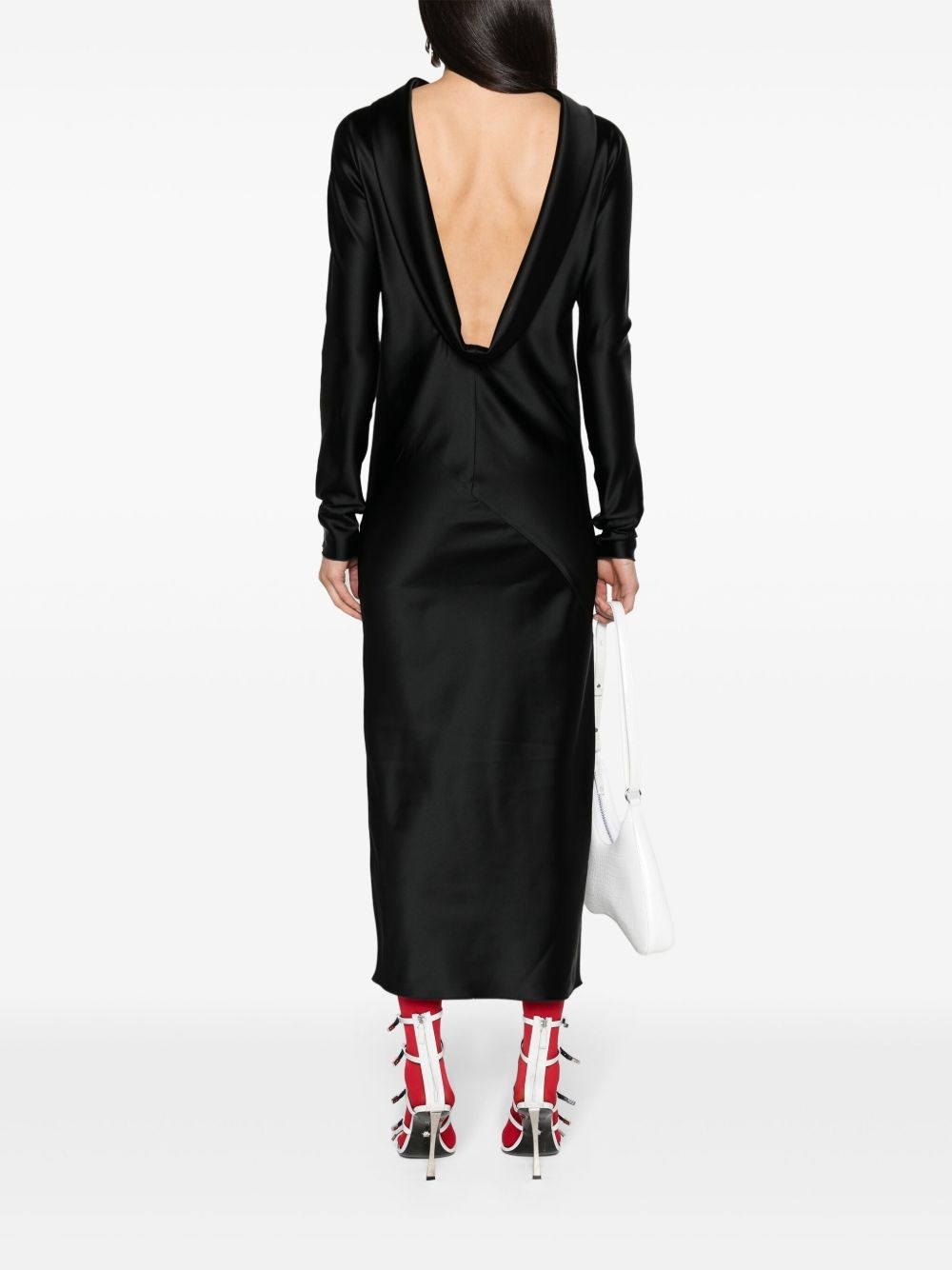 Abazio satin maxi dress - 2
