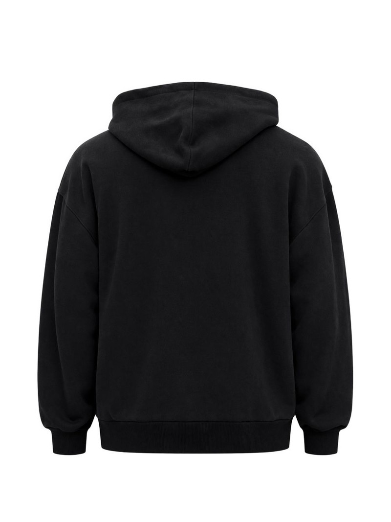 adidas embossed-logo hoodie outlook