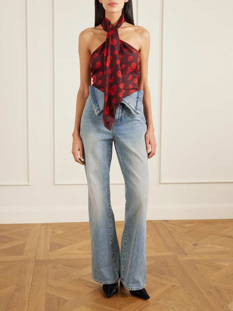 Alexander McQueen High-rise Flared Jeans outlook