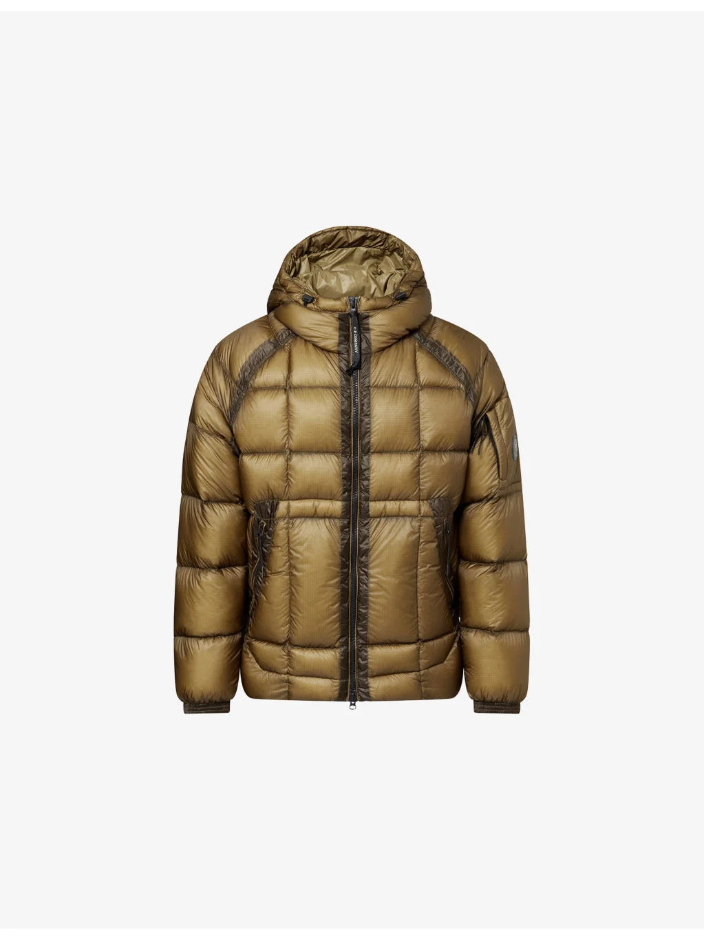Brand-Lens Padded Shell Puffer Jacket - 1