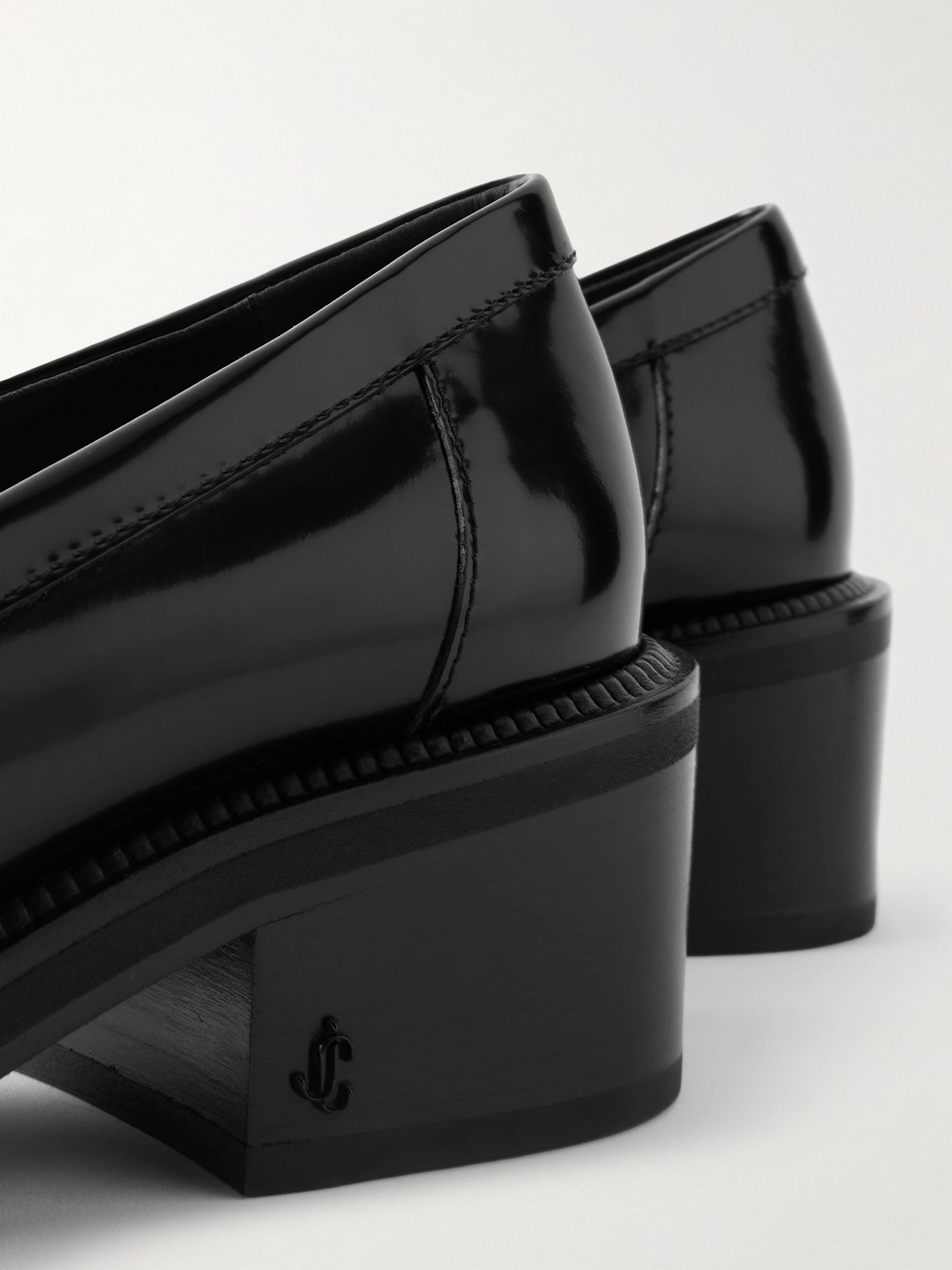 Tylor patent-leather loafers Black - 4
