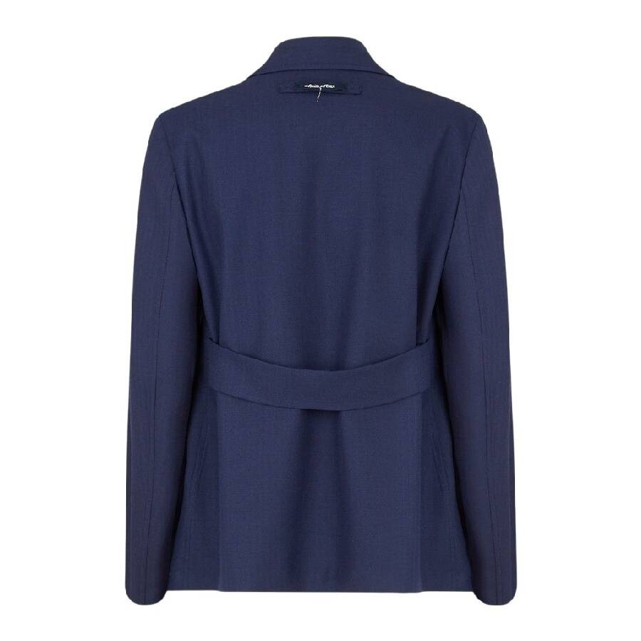 Fendi Long Sleeve Wool Blazer - 6