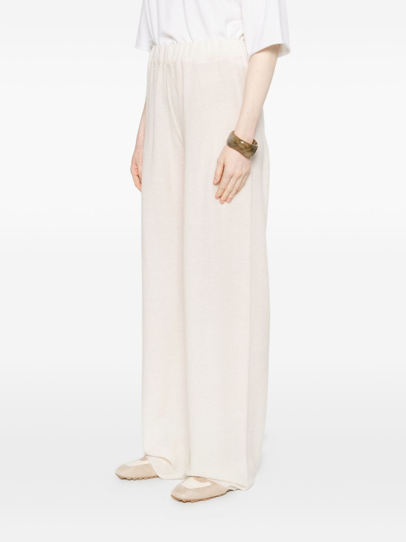 elasticated-waistband trousers 3