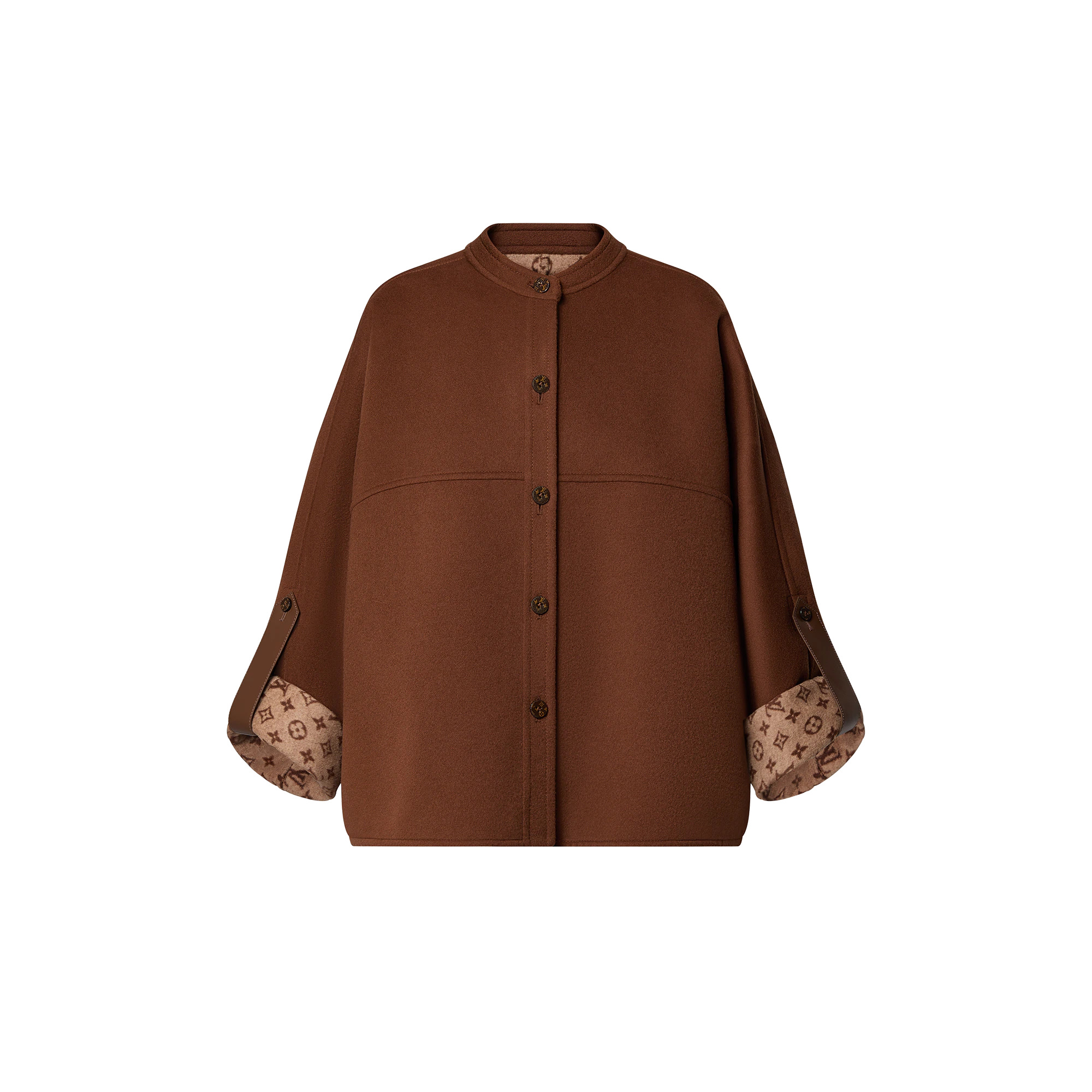 Boxy Button-Up Coat - 1