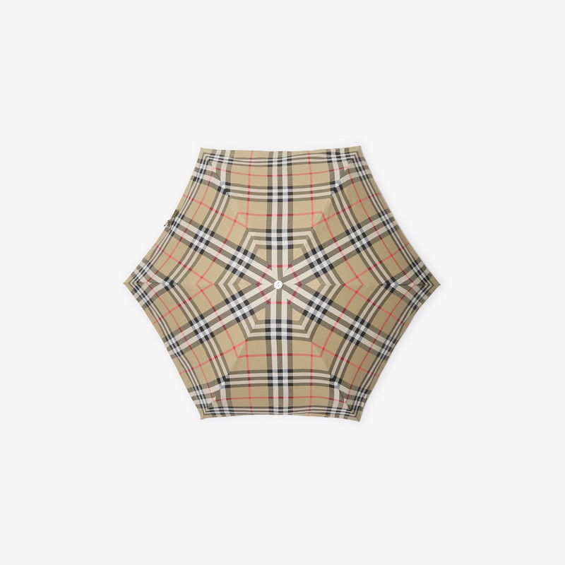 Burberry Check Folding Umbrella outlook