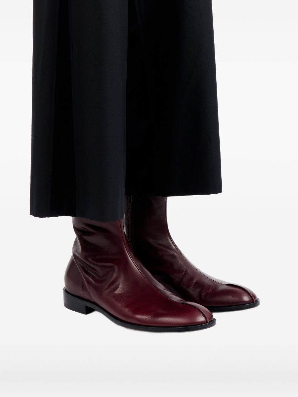 leather ankle boots - 6