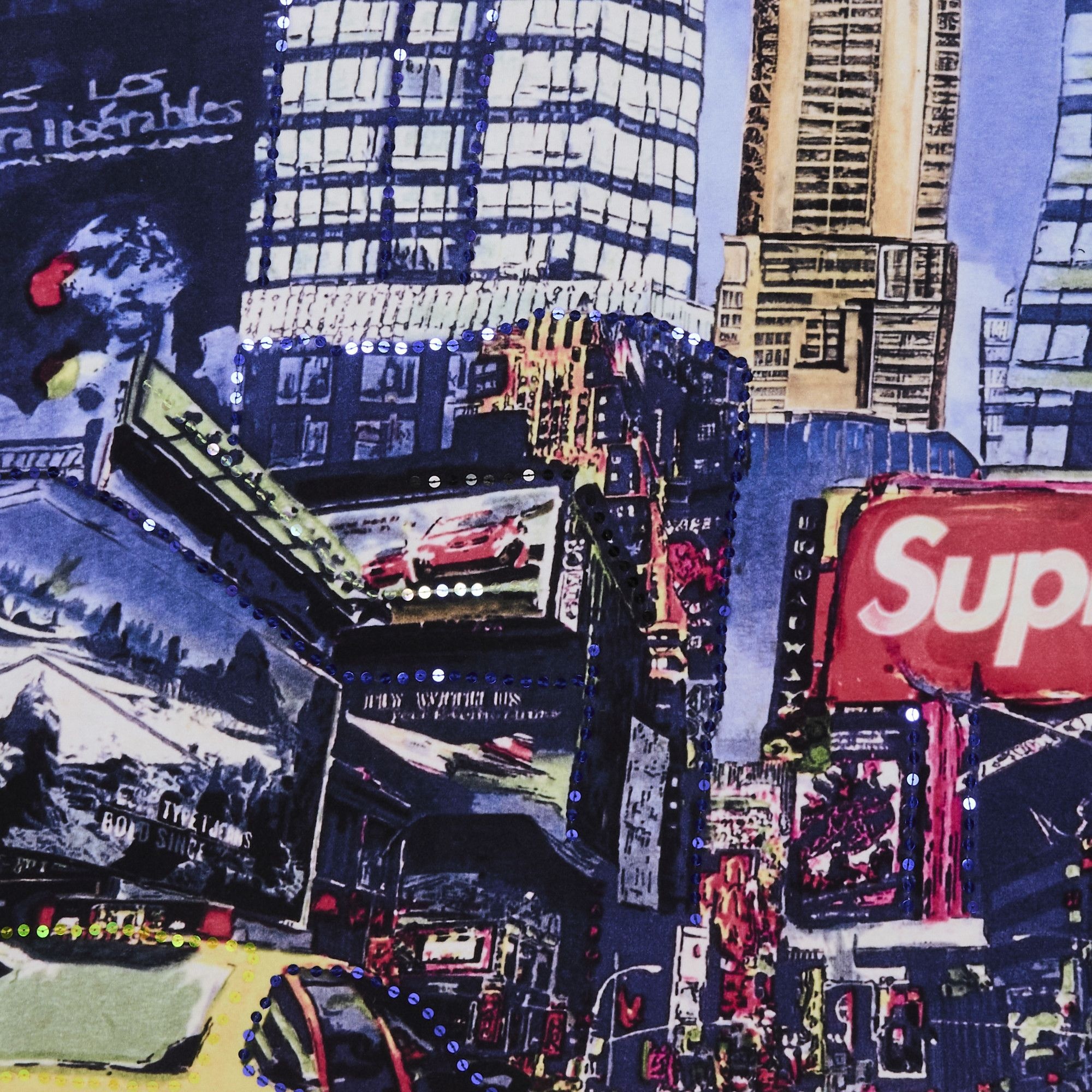 Supreme Skyline Sequin Long-Sleeve Top 'Day' - 3